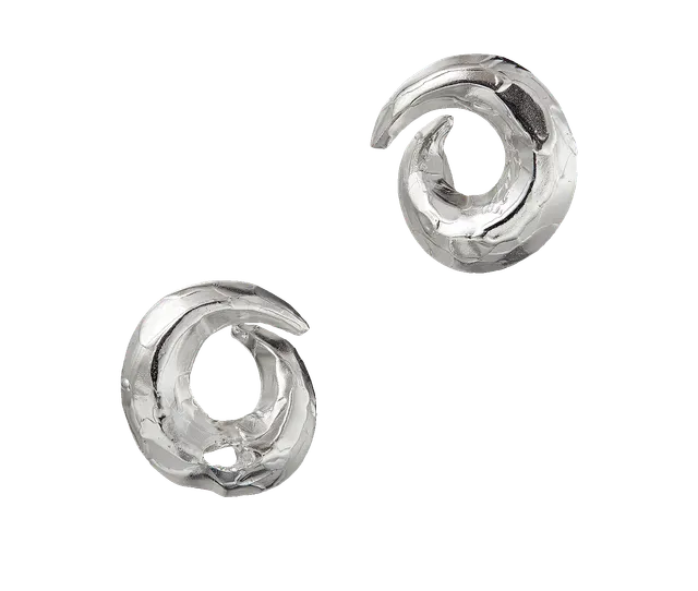 Alighieri Rebirth boucles d’oreilles argent recyclé sculptural