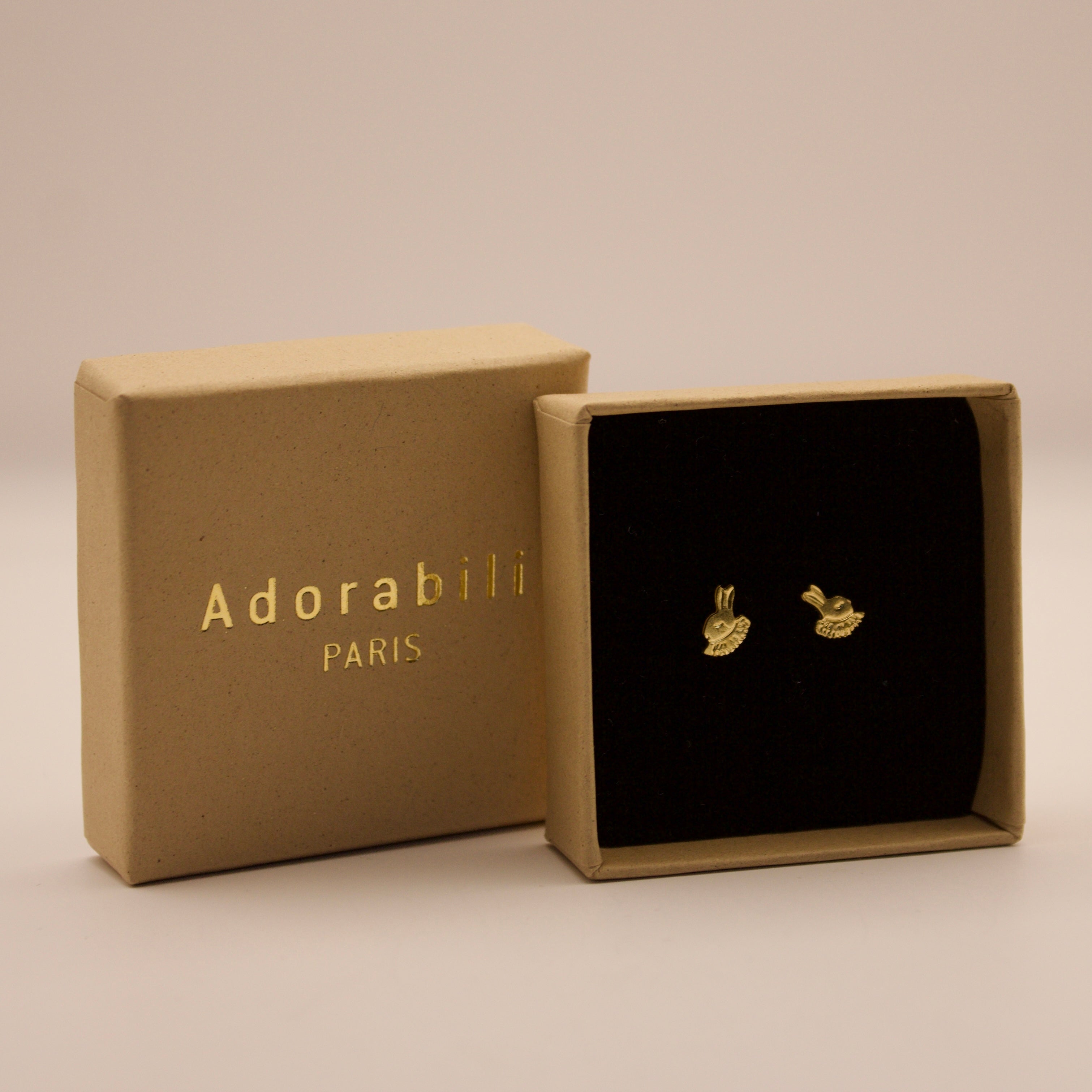 Adorabili Alice boucles dorées plaqué or