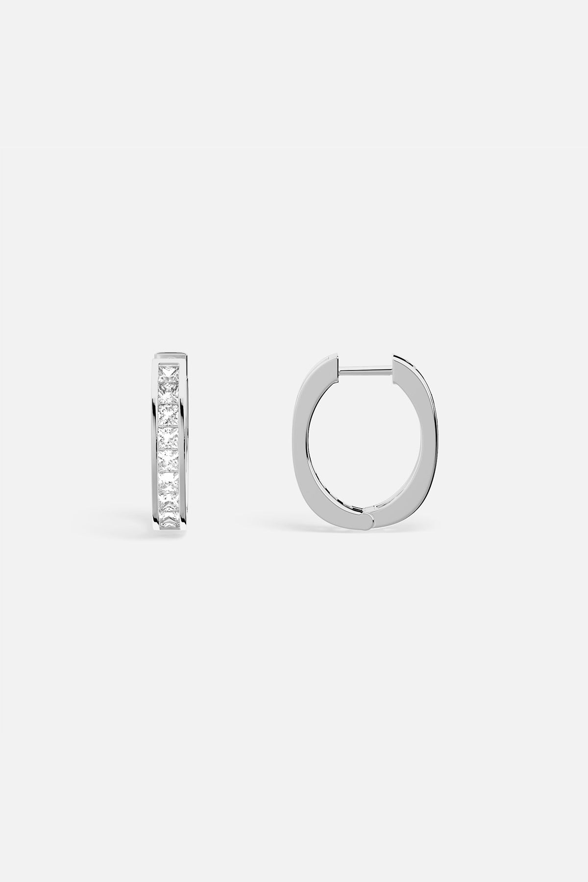 APM Monaco Festival Monaco créoles argent blanc 18,8 mm