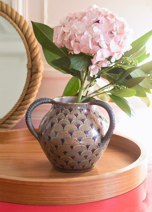 Aimée Aimer Vases vase Trois Anses Santarelli faïence 15 cm