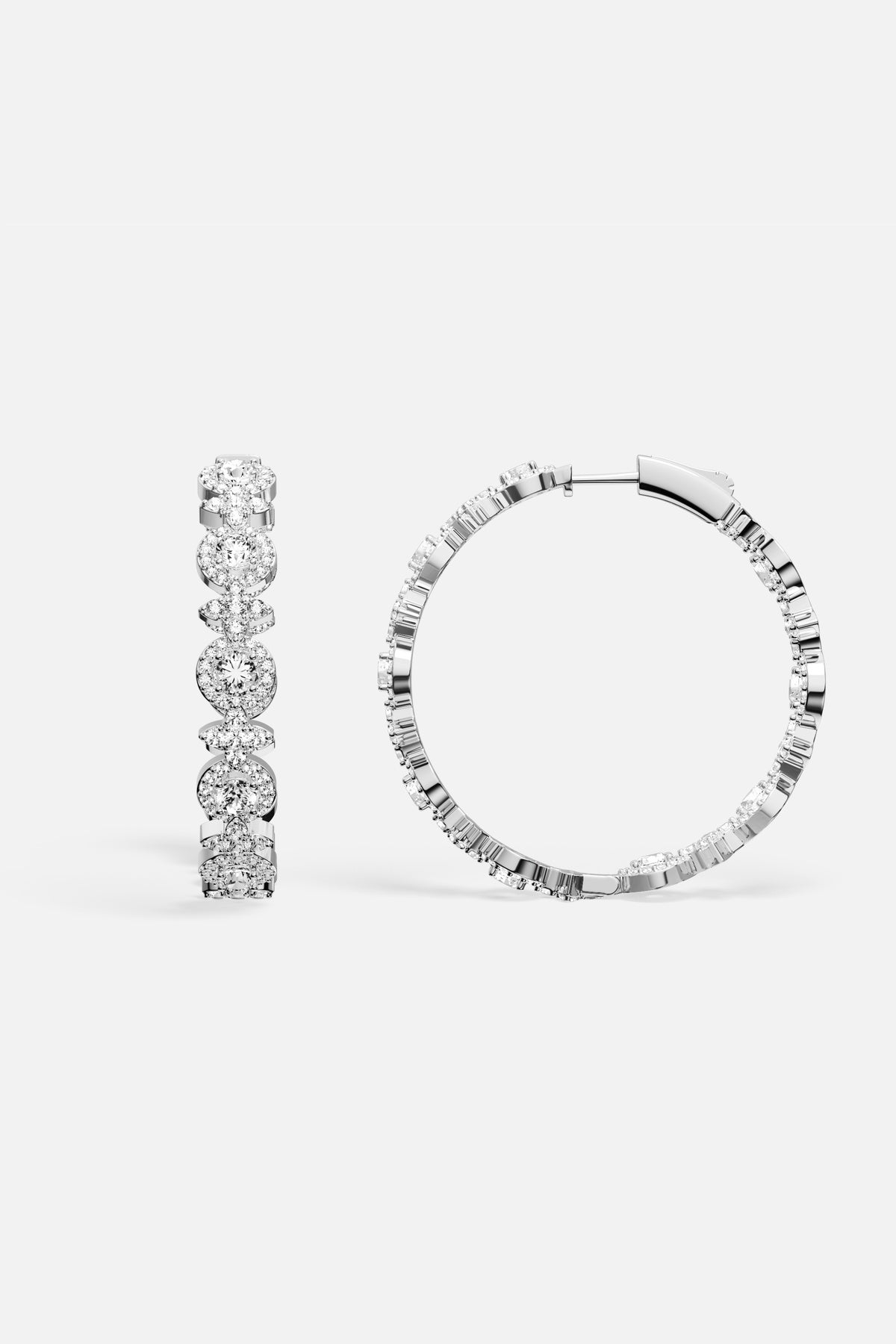 APM Monaco Météorites Glamour Grandes Créoles 40 mm