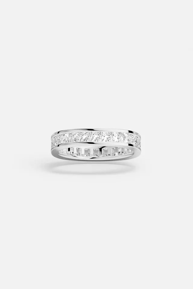 APM Monaco Festival Monaco bague blanche taille 52 zirconia
