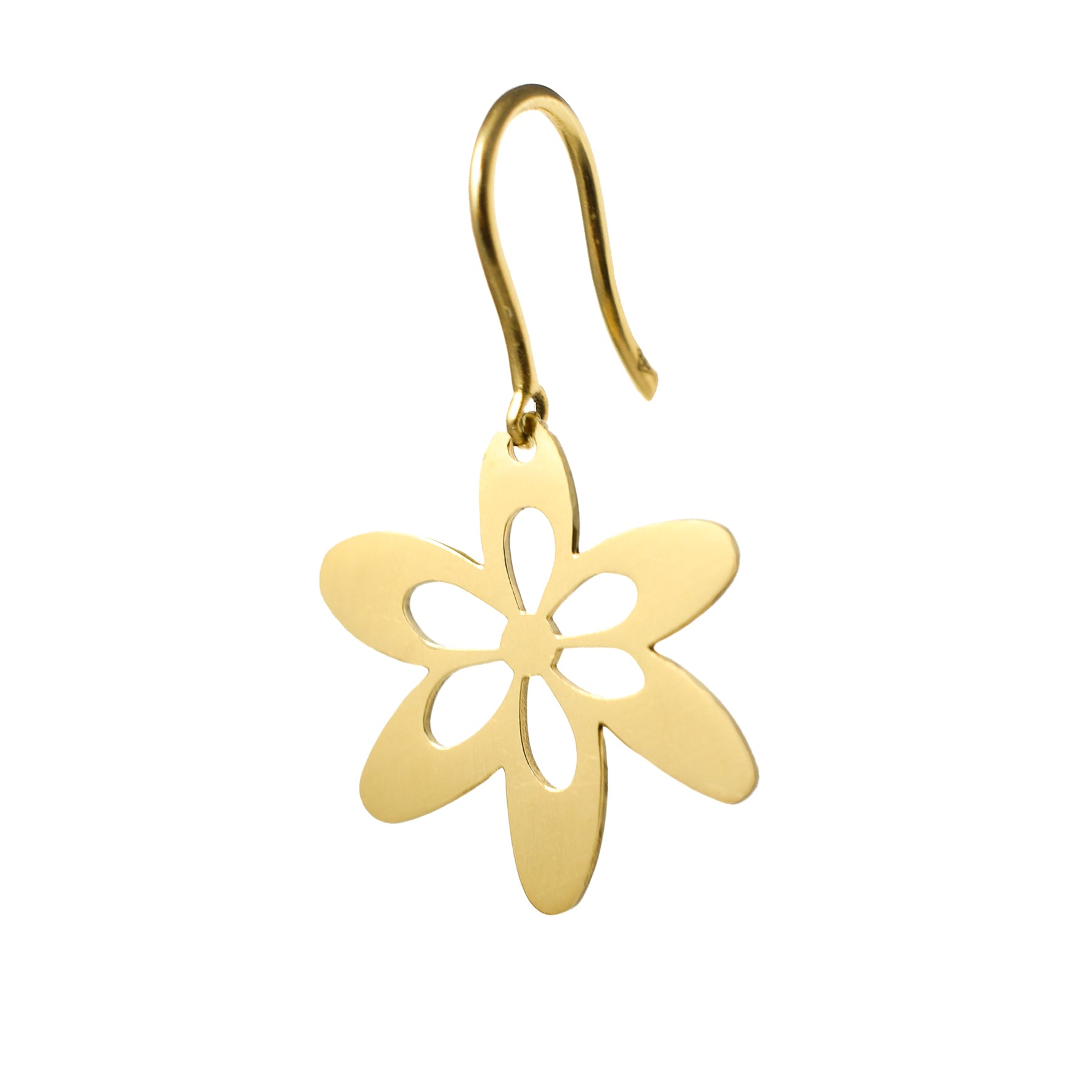 Aimée Aimer Parfum dormeuse or jaune fleur unité