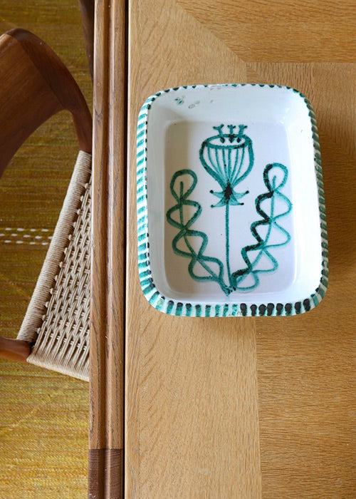 Aimée Aimer Art de la table Grand Plat Botanique Picault
