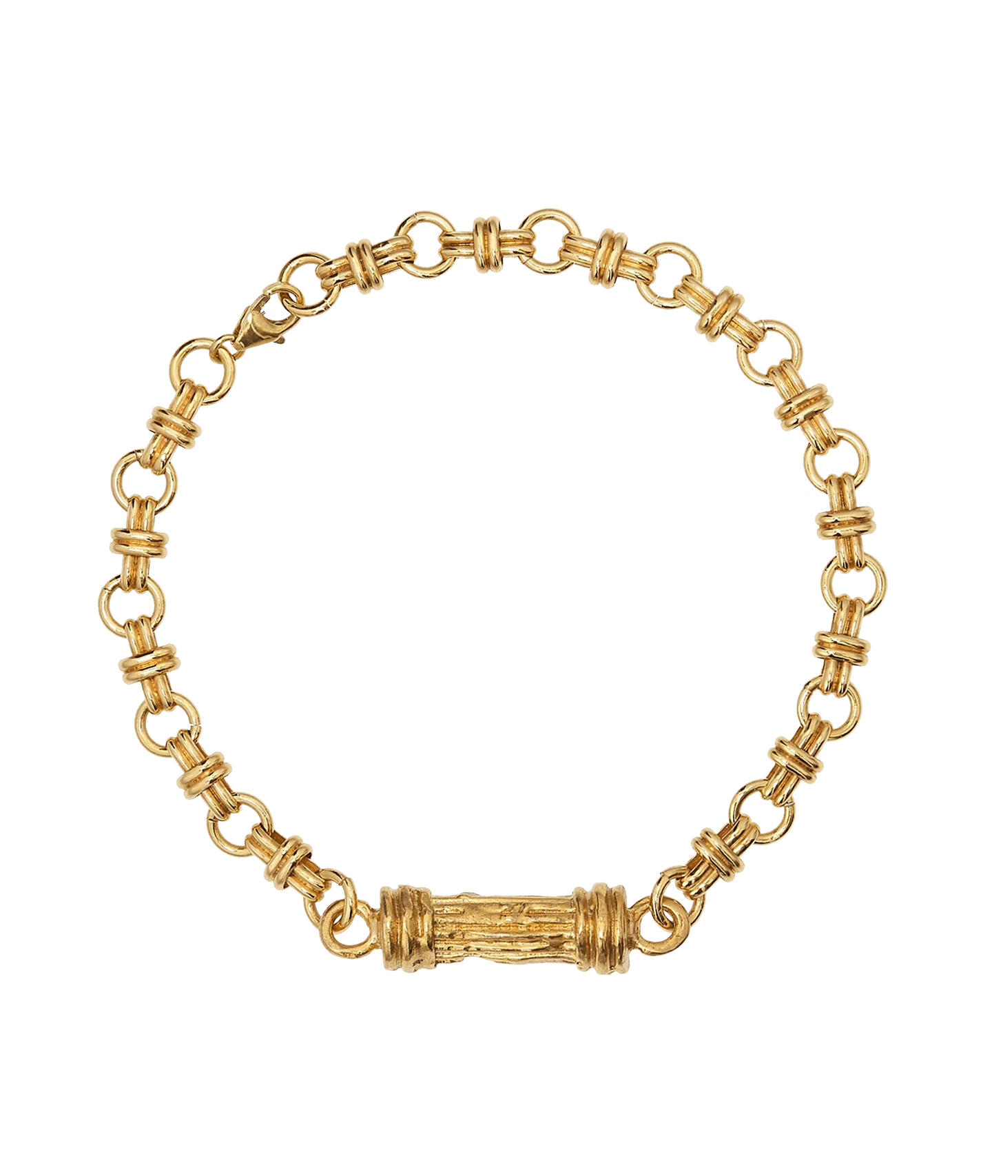 Alighieri Founding Pillar Bracelet bracelet chaîne plaqué or