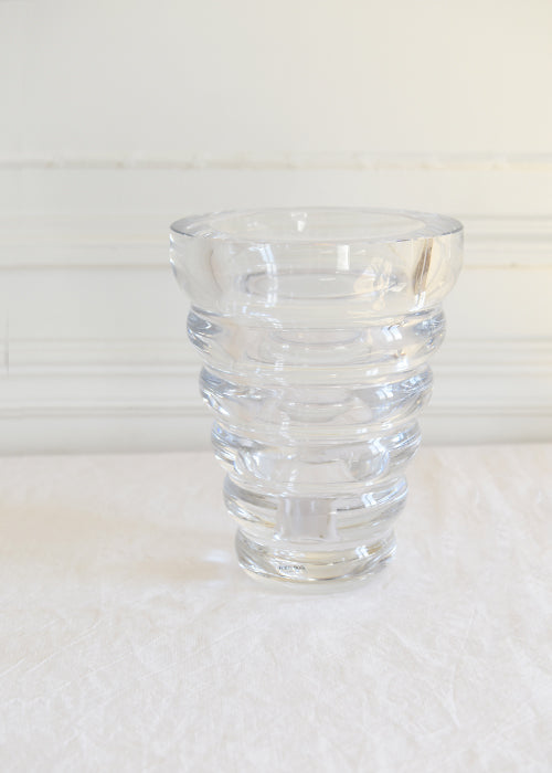 Kosta Boda Sirocco vase cristal 23,5 cm transparent