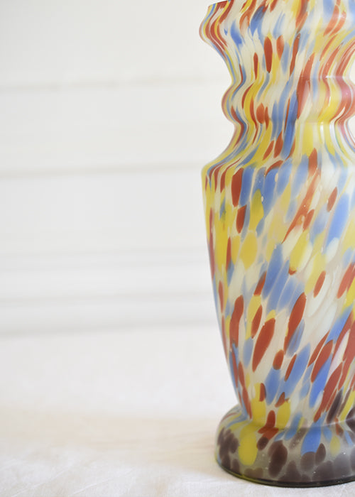 Aimée Aimer Vases vase Feu d'Artifice verre jaspé 27 cm