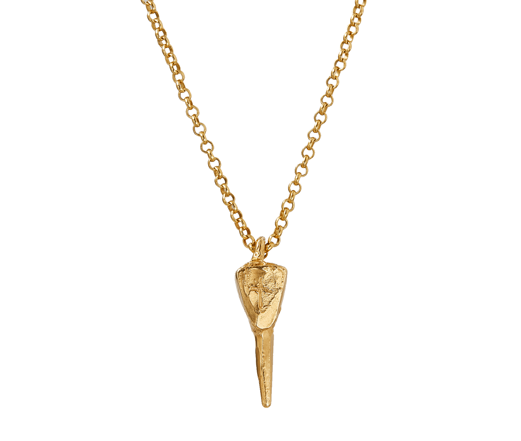 Alighieri Mark of the Future collier bronze plaqué or 24ct
