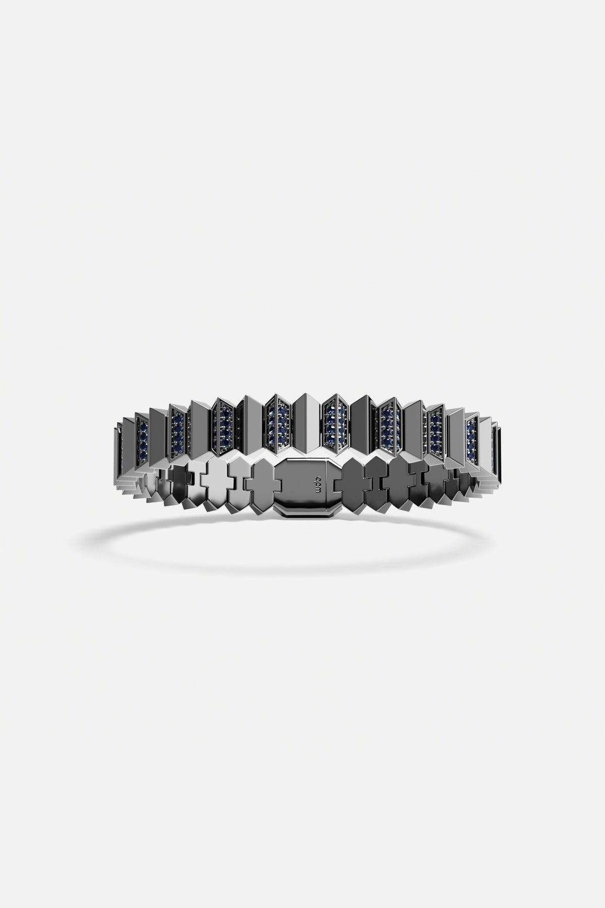 APM Monaco Yacht Club Up and Down bracelet gris bleu M