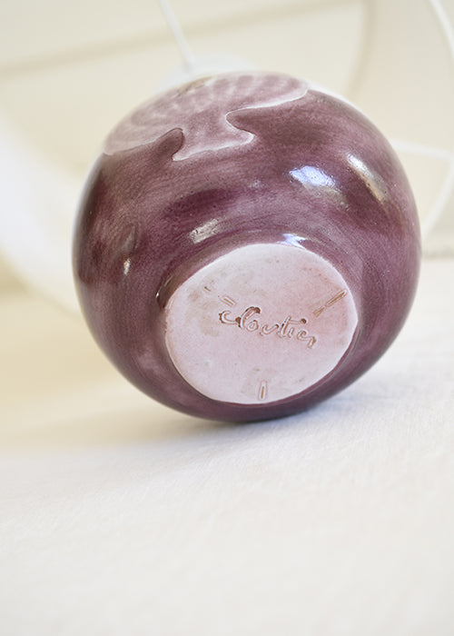Cloutier Fruits lampe céramique boule pièce unique
