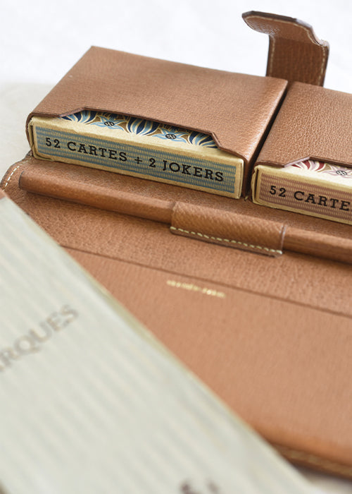 Hermès Étui cartes Cassandre cuir 20 cm pièce unique