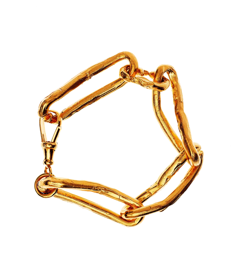 Alighieri Wasteland bracelet plaqué or statement