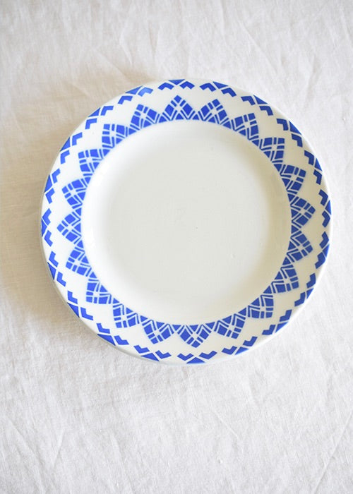 Aimée Aimer Art de la table Assiettes Ami Sarreguemines x6 bleues