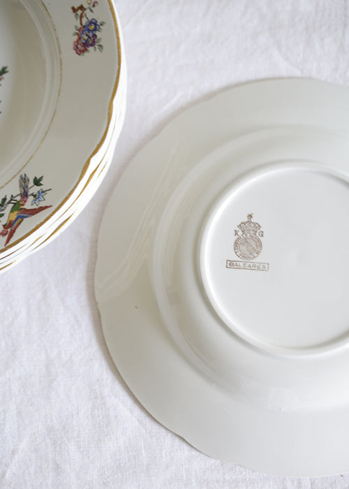 Aimée Aimer Art de la table assiettes Caraïbes lot 6 creuses