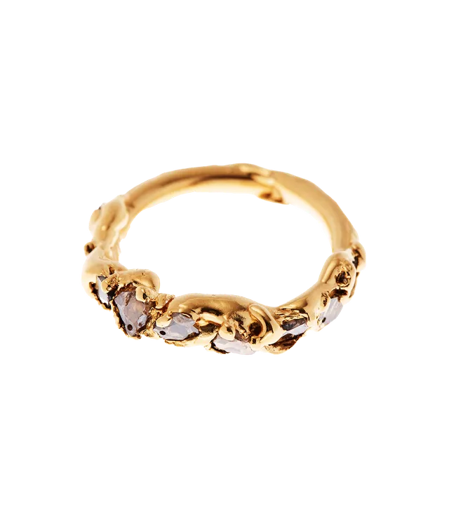 Alighieri Road Less Travelled bague diamant or