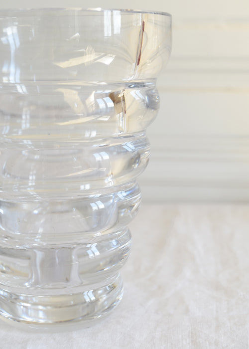 Kosta Boda Sirocco vase cristal 23,5 cm transparent