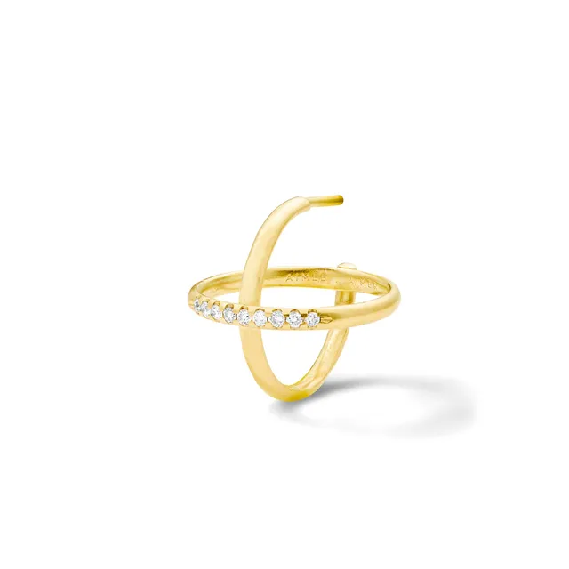 Aimée Aimer Sunset Créole or jaune diamants unité