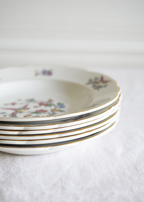 Aimée Aimer Art de la table assiettes Caraïbes lot 6 creuses