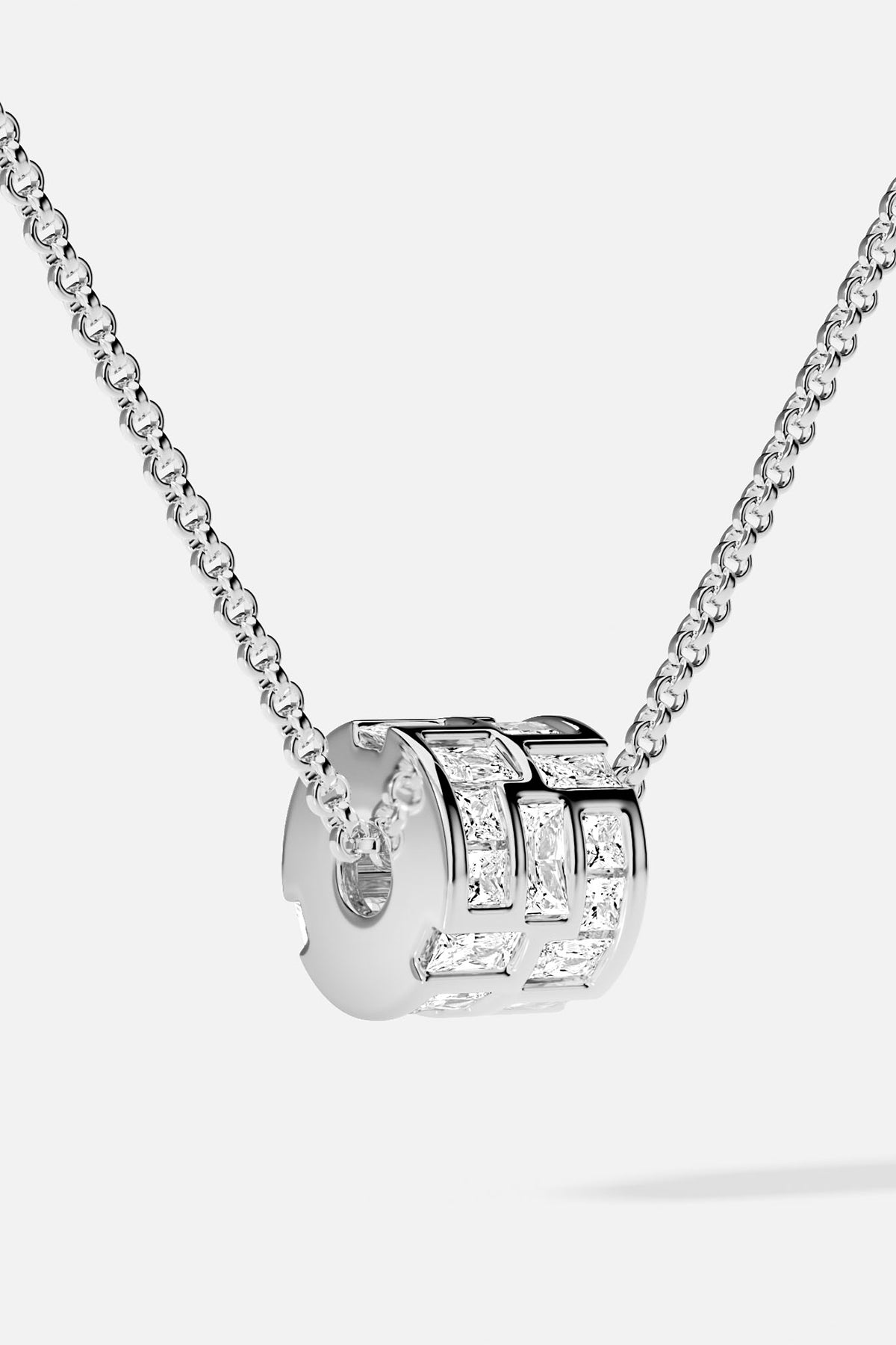 APM Monaco Festival Ice collier ajustable blanc