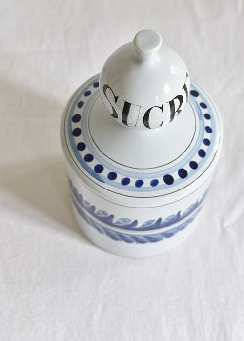 Aimée Aimer Vases Grand Pot Provençal Roger Capron vase faïence bleue