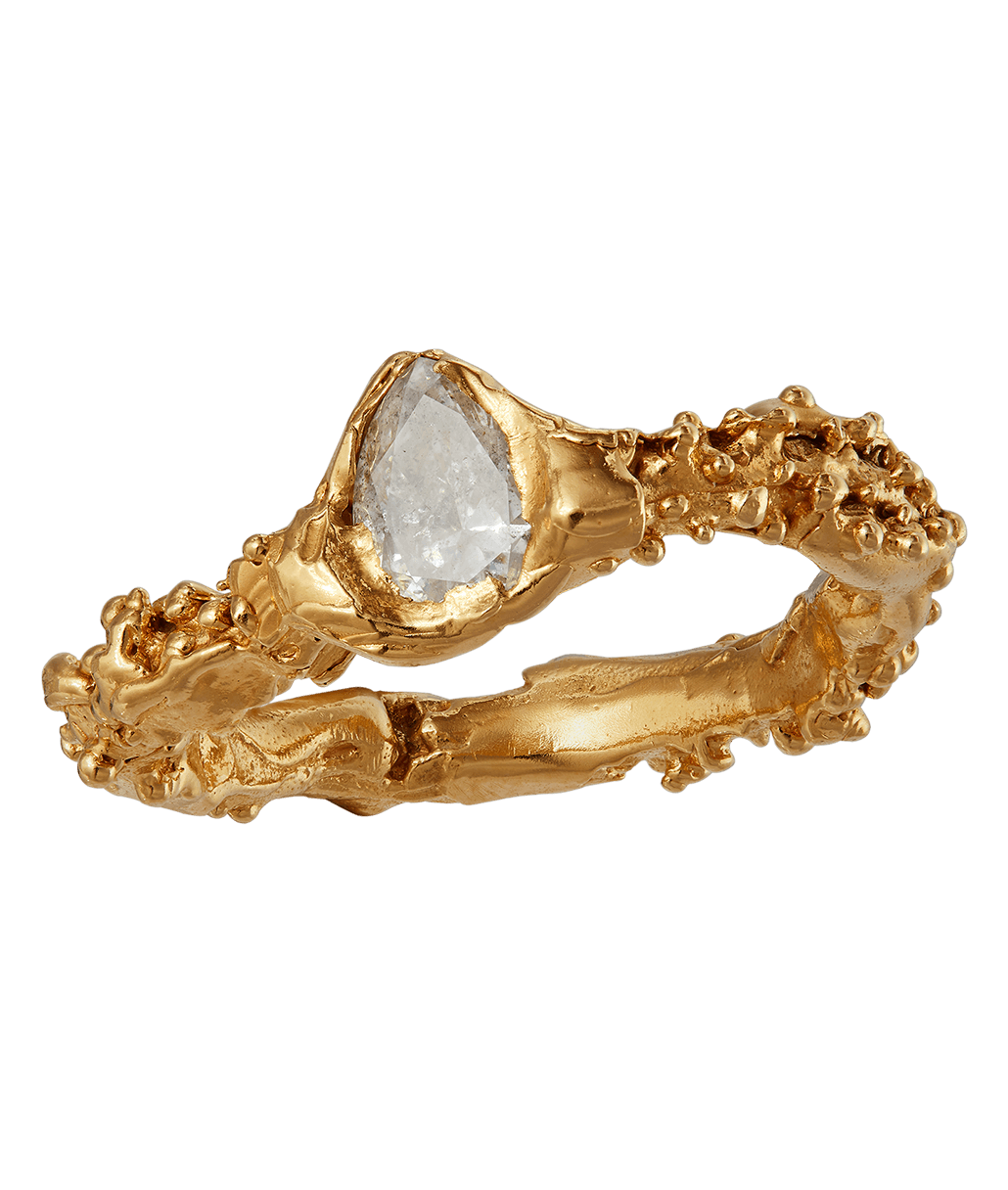 Alighieri Bewitching North Star bague diamant or 9ct