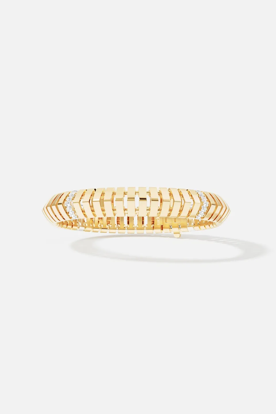 APM Monaco Soleil Rayon de Soleil bracelet or jaune 18 cm