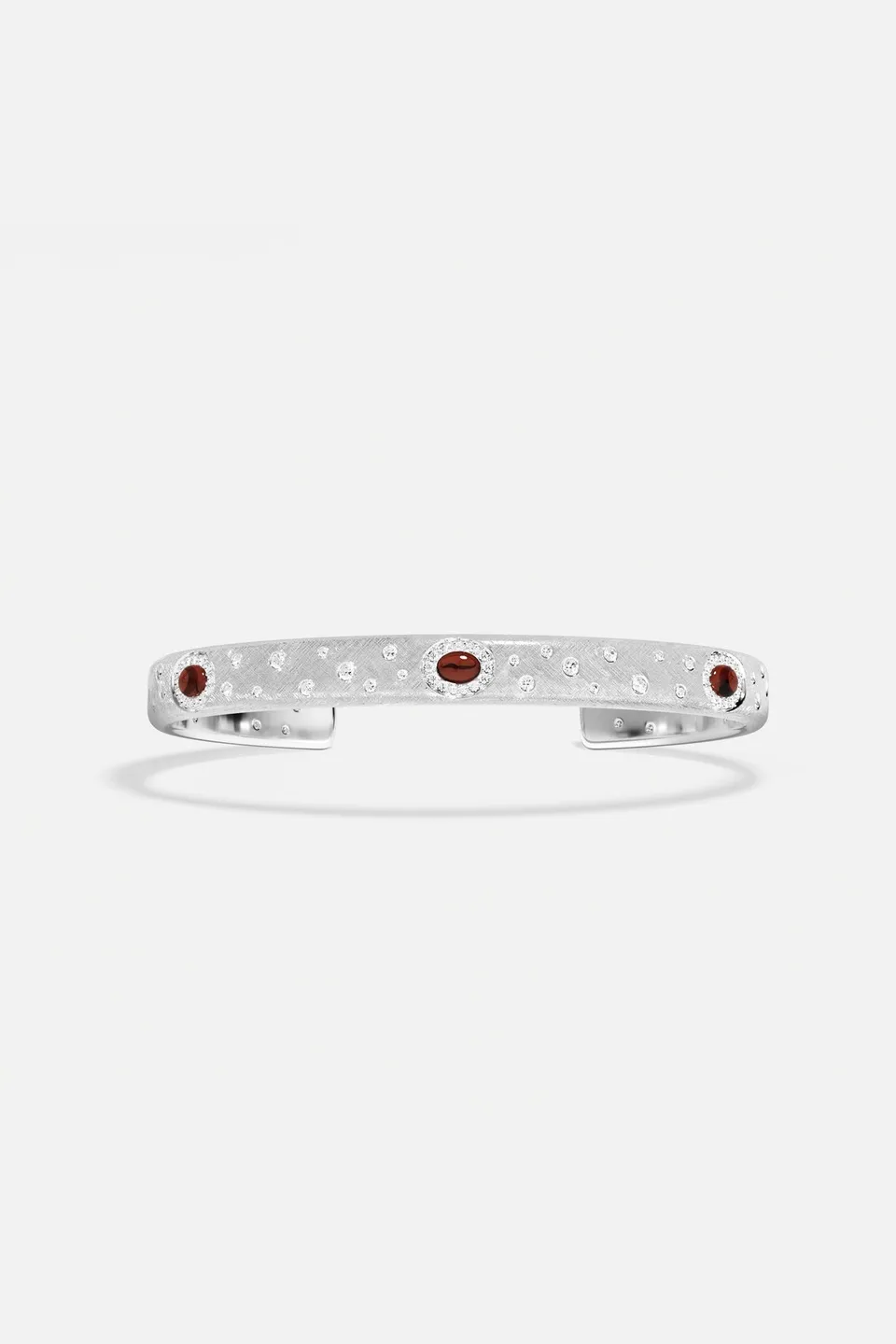 APM Monaco Automne Les Cabochons bracelet jonc bordeaux