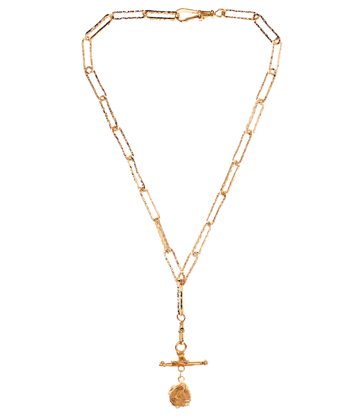 Alighieri L'Aura Choker collier ras cou plaqué or