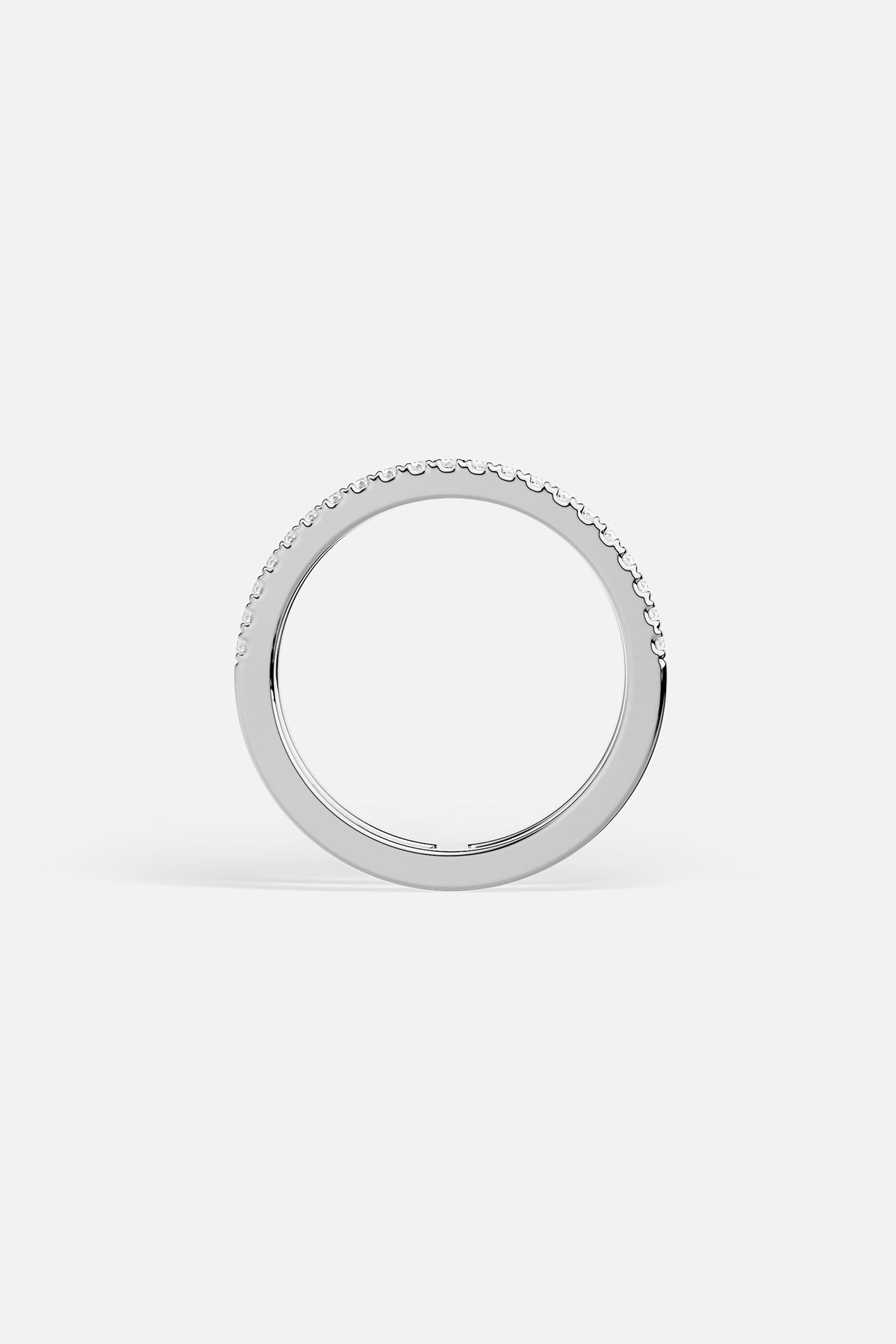 APM Monaco Croisette Cannes bague blanche zircon taille 52