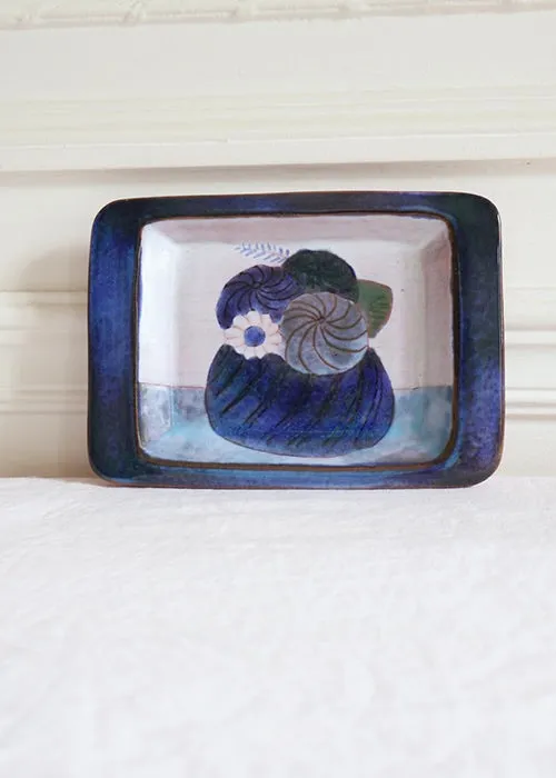 Aimée Aimer Objets Vide poche Panier de Fleurs Cloutier 21 cm