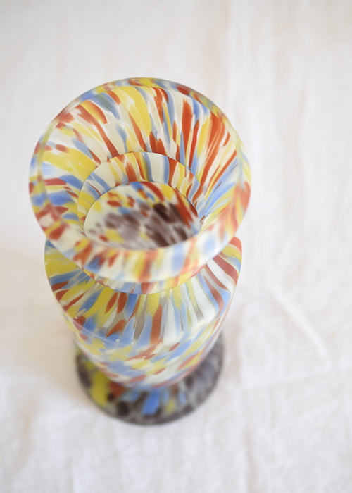 Aimée Aimer Vases vase Feu d'Artifice verre jaspé 27 cm