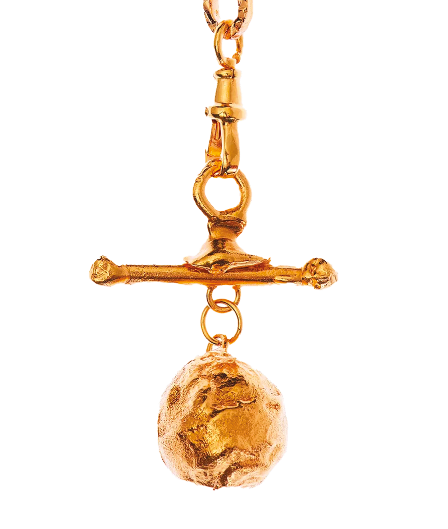 Alighieri L'Aura Choker collier ras cou plaqué or
