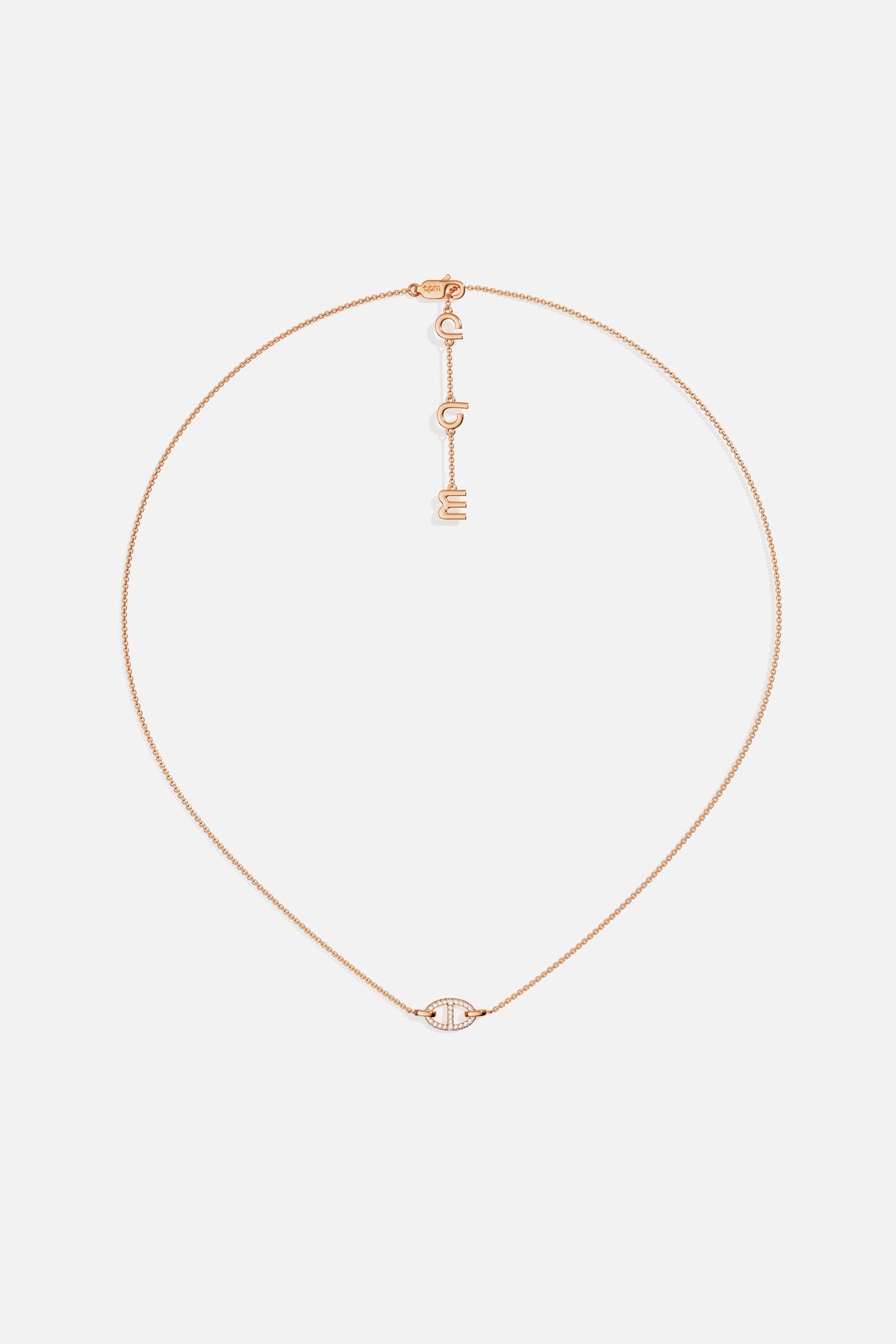 APM Monaco Yacht Club Marine collier or rose 45 cm