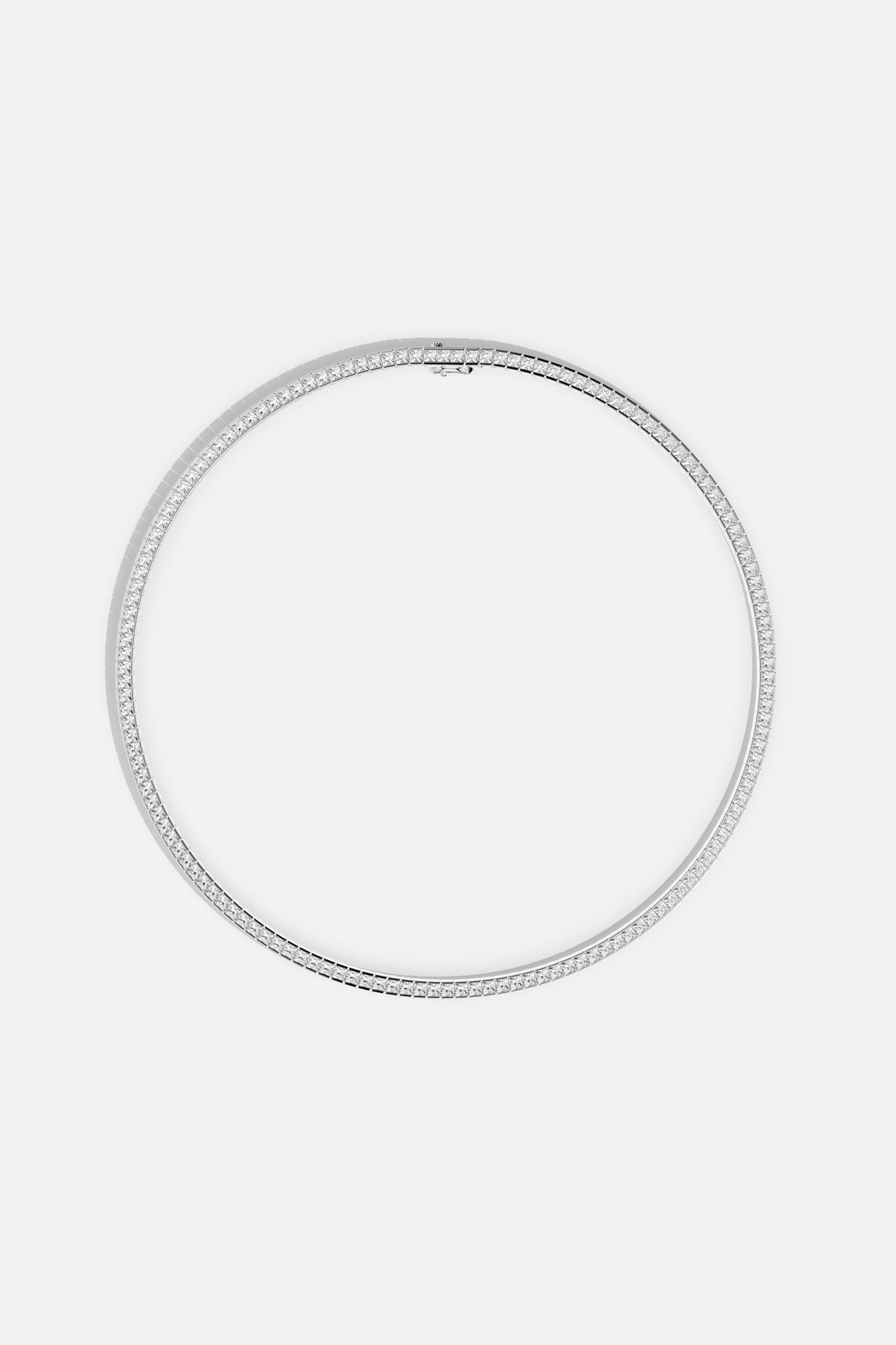 APM Monaco Festival Monaco collier choker blanc M 40 cm