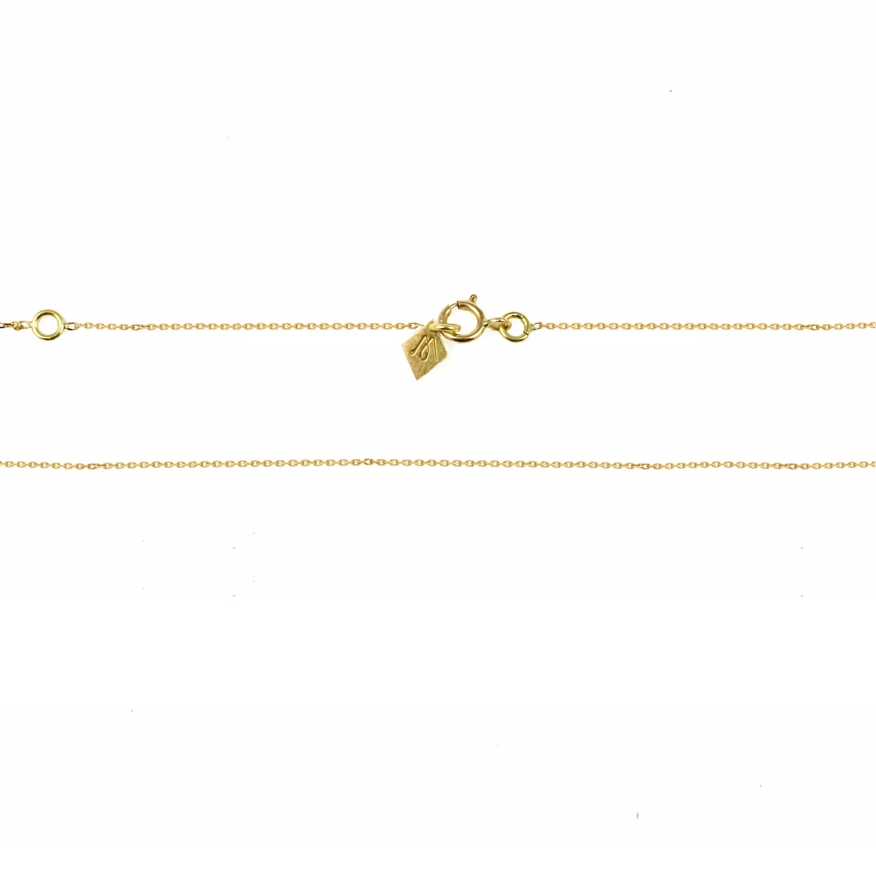 Aimée Aimer Colliers Chaîne fine Collier or jaune 43 cm