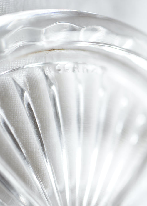 Aimée Aimer Étoile Paire dessous-bouteille cristal Baccarat