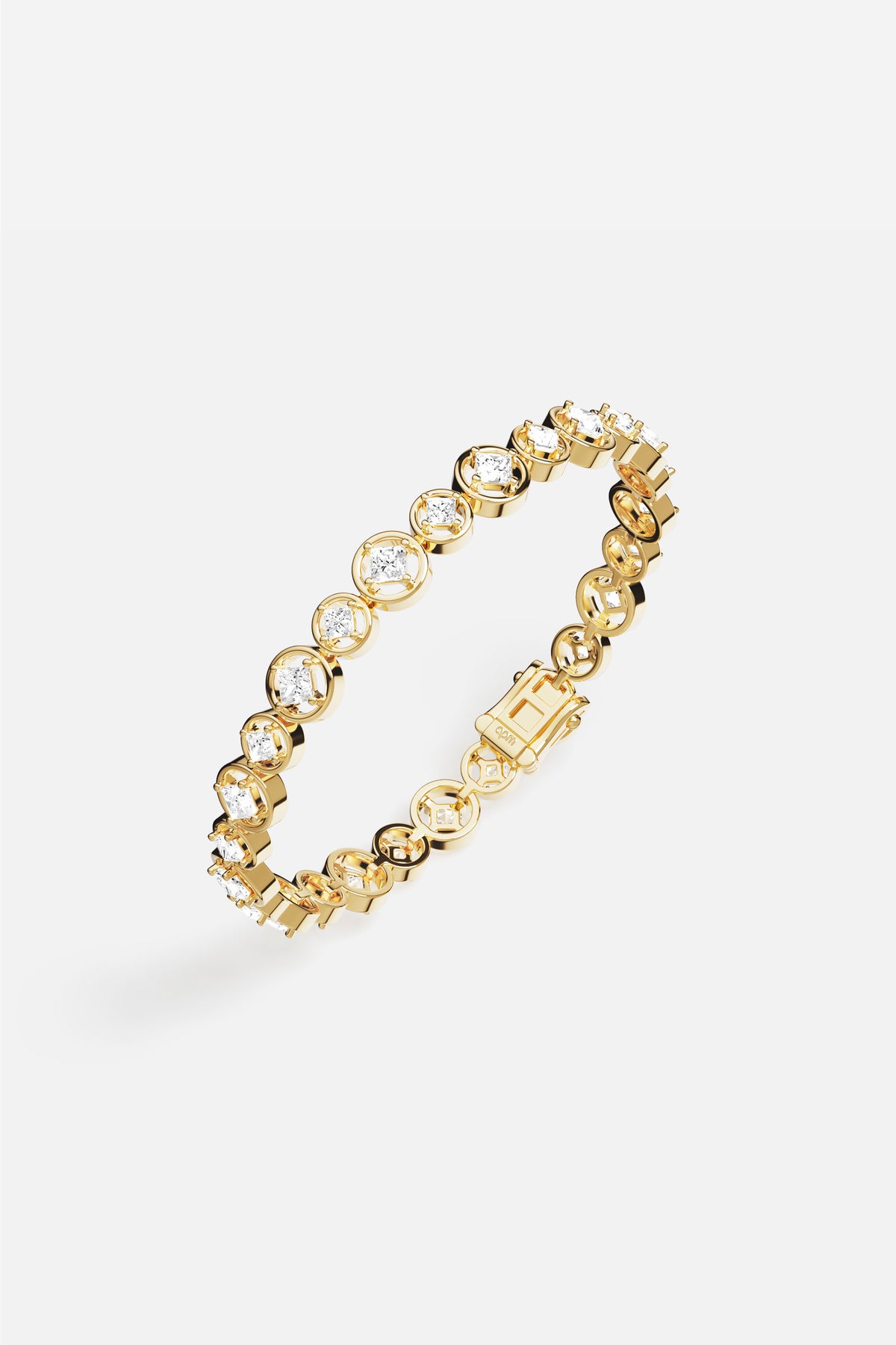 APM Monaco Soleil Bulles d'Eau bracelet doré taille M