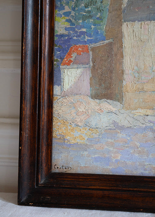Aimée Aimer Œuvres tableau huile Paul Costes 34 x 22 cm