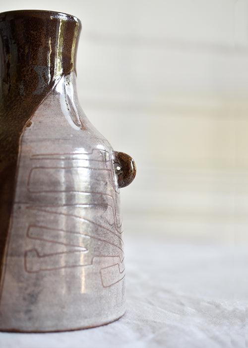 Juliette Derel Toi et Moi vase céramique émaillée 17 cm