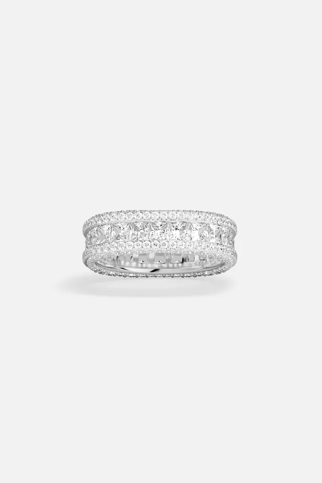 APM Monaco Festival Monaco bague large zirconium 54