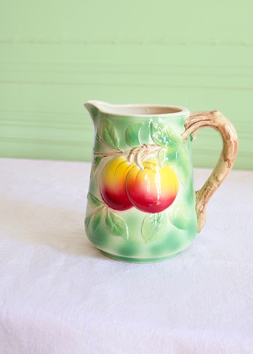 Aimée Aimer Art table pichet barbotine pêches 1,5 L