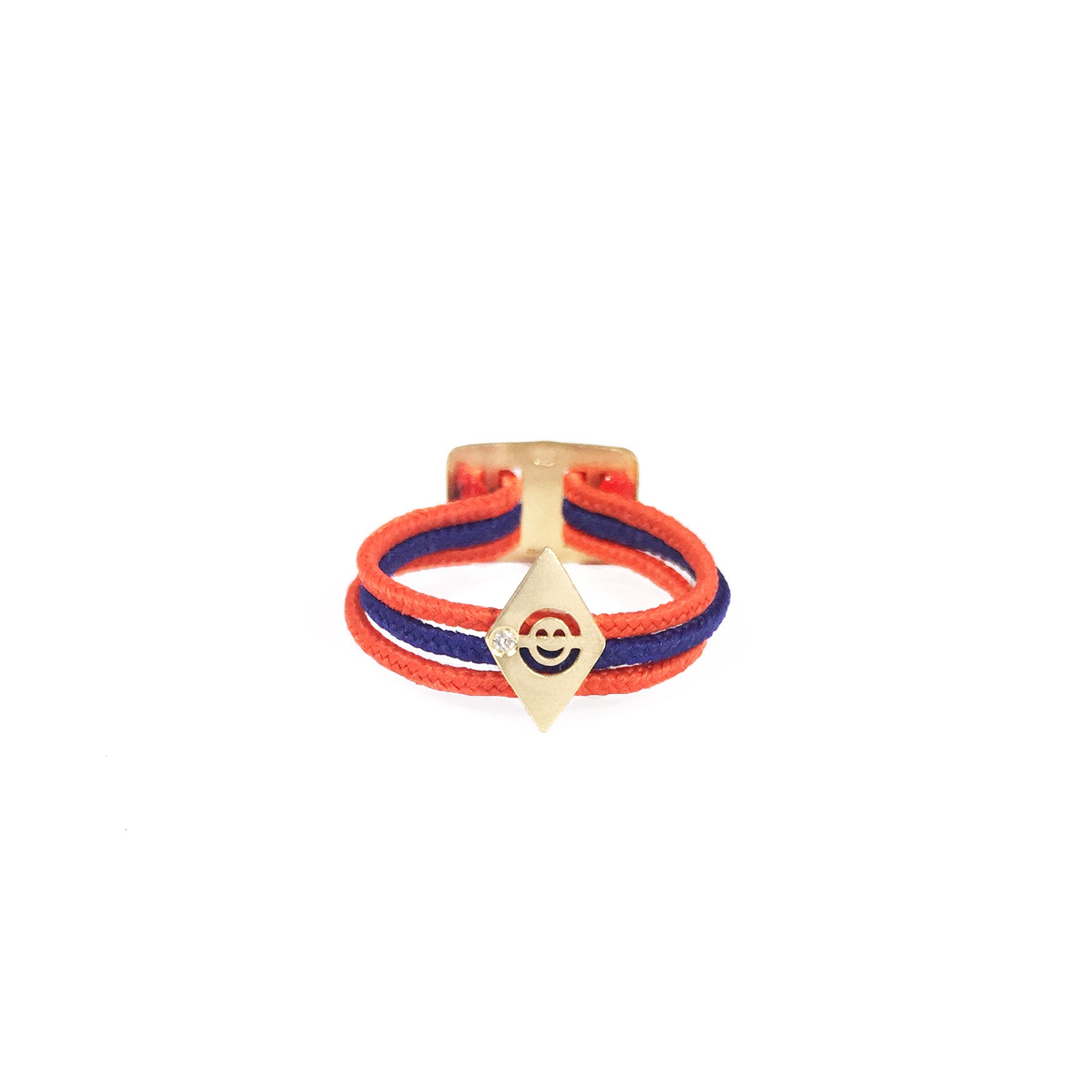 Aimée Aimer Alphabet Bague 1 Lettre Or Jaune Diamant Cordon