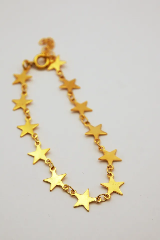 Adorabili Multi Stars bracelet doré étoiles 14 cm