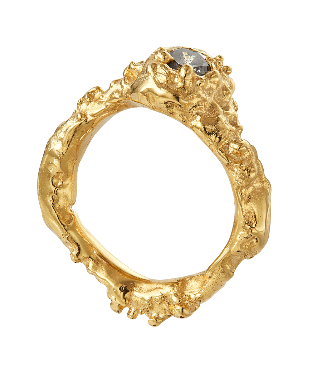 Alighieri Diamond Spark bague diamant or 9ct taille M