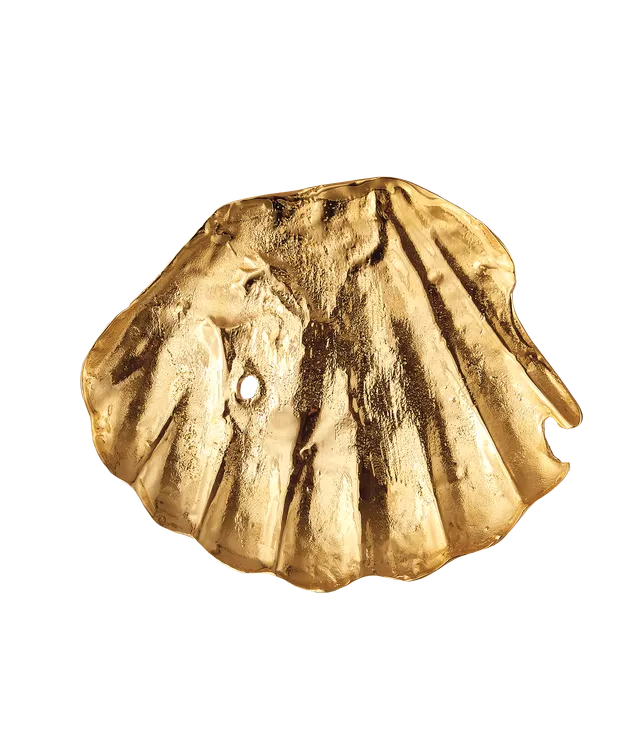 Alighieri Shell of Clarity coupelle coquillage doré