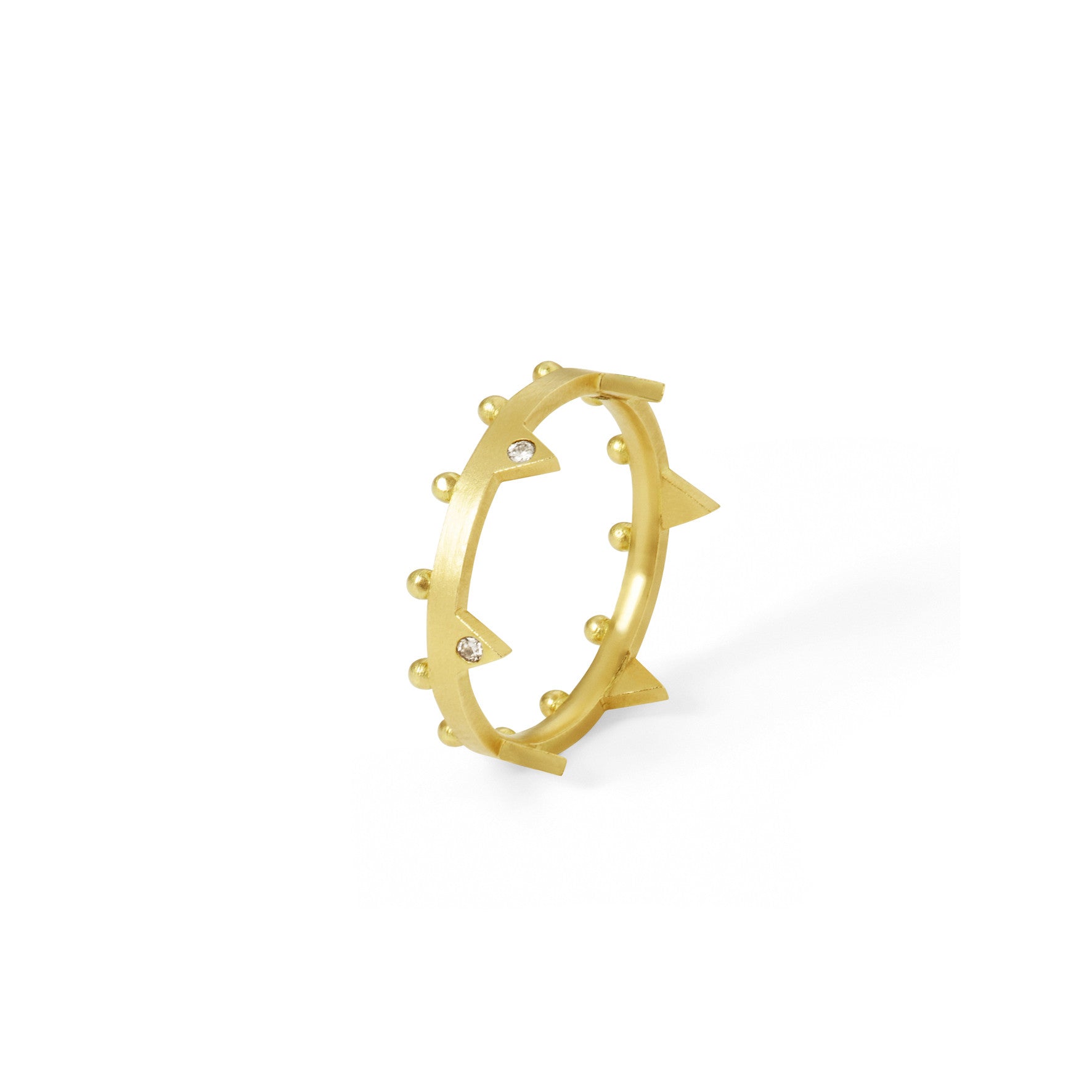Aimée Aimer Bagues Dea or jaune diamants taille 51