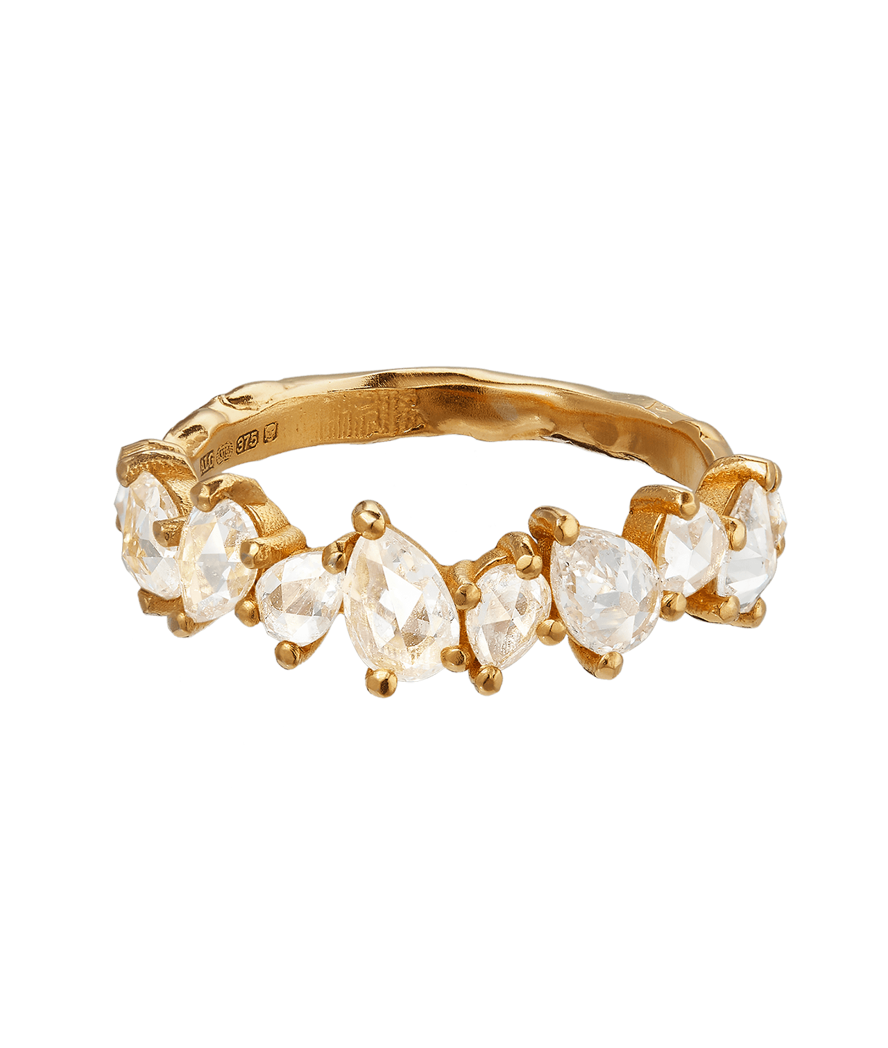 Alighieri Flickers of Love bague or diamants poire