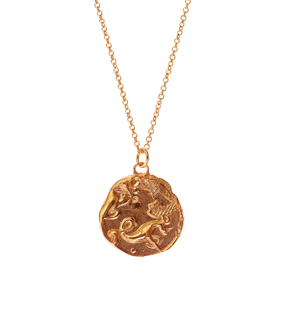 Alighieri The Capricorn Medallion collier or 9kt zodiaque