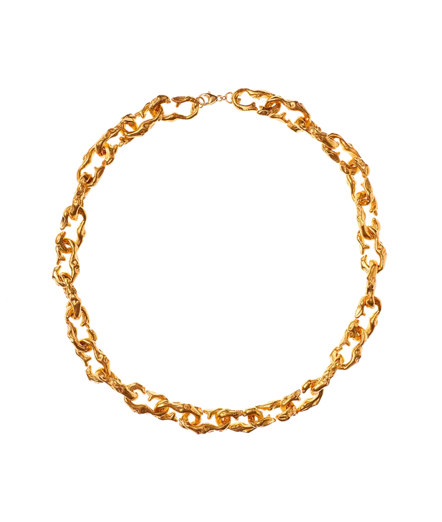 Alighieri Selva Oscura Choker collier ras de cou plaqué or