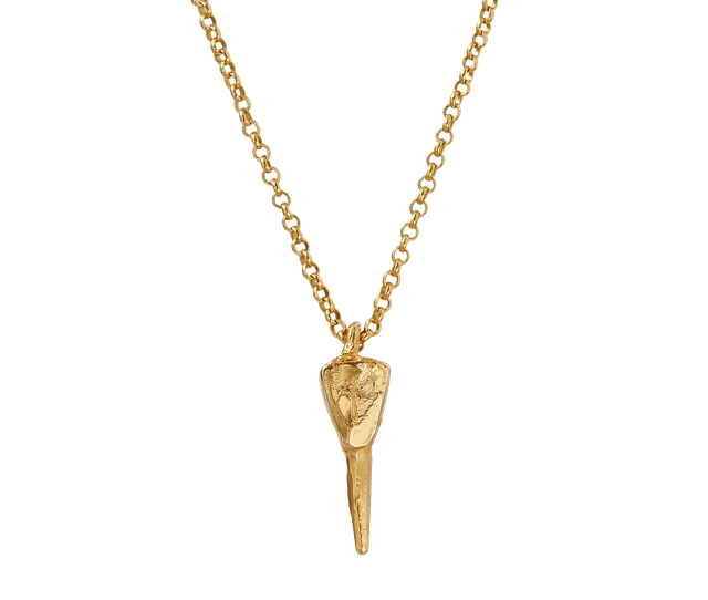 Alighieri Mark of the Future collier bronze plaqué or 24ct